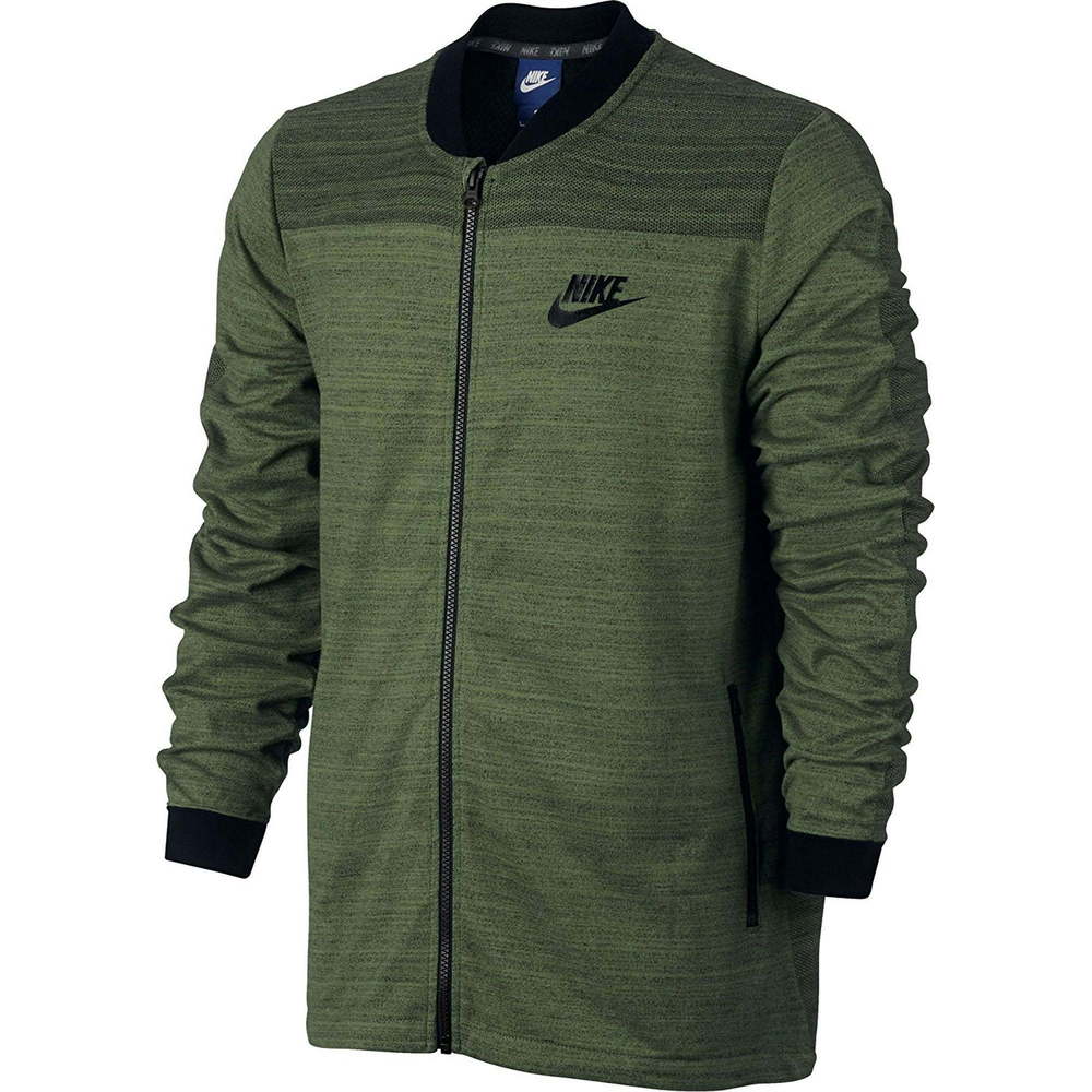 Nike Mens Advance 15 Knit Jacket Size Palm Green Small